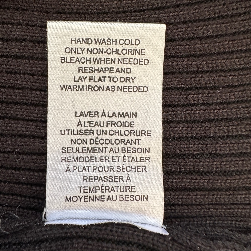Tahari turtleneck sweater with long sleeves, fine rib, rayon blend - Picture 11 of 11